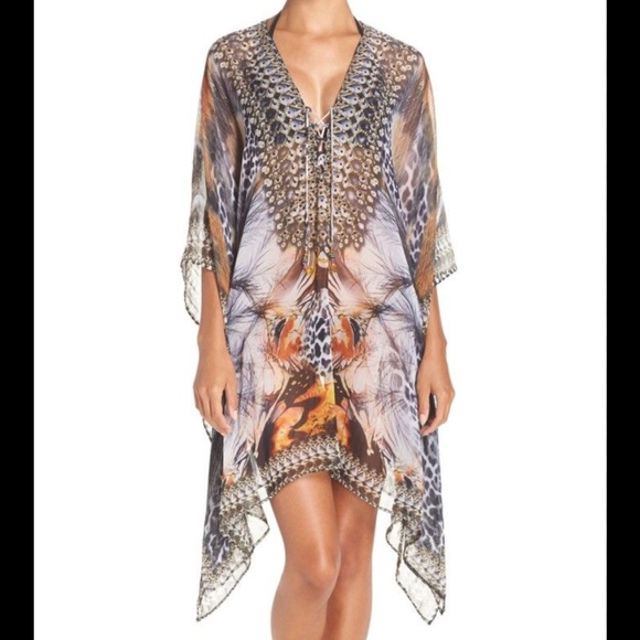 Asa Kaftans ‘Capri’ Short Kaftan. NWOT - Picture 1 of 16